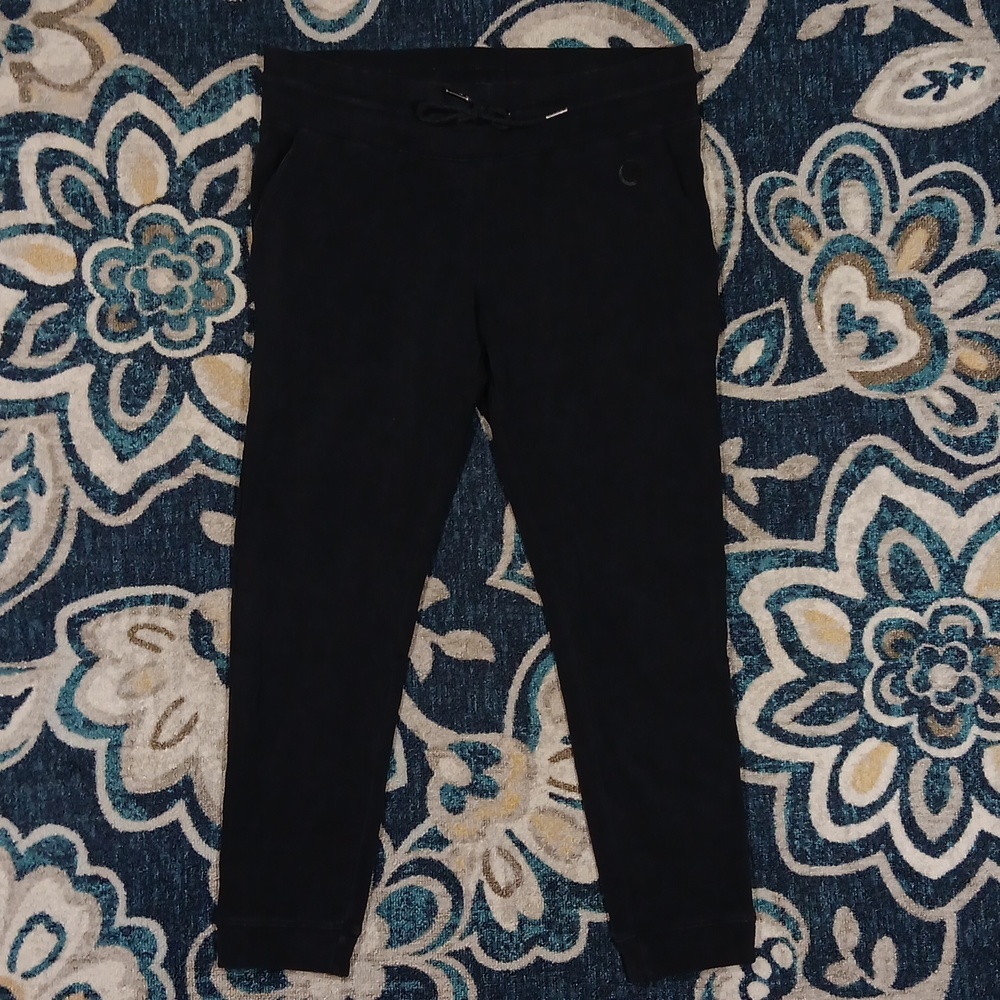 GRRRL black high rise athletic jogger pants sz large